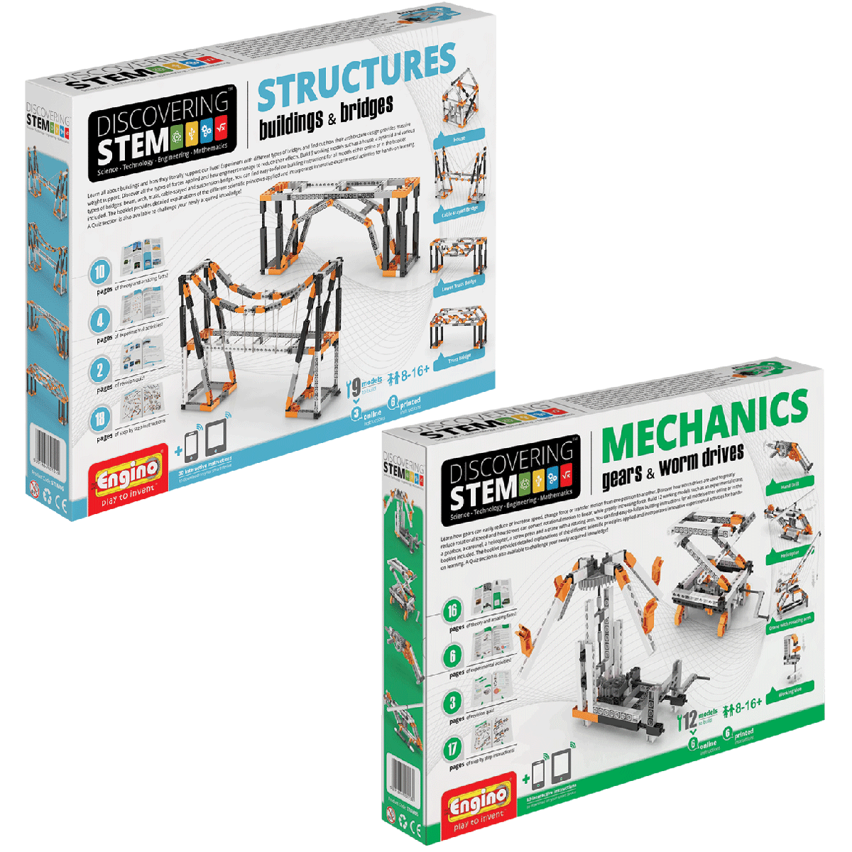 engino structures & bridges kit